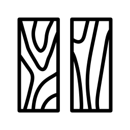 الواح خشب ملبسة